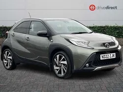Green Used 2022 Toyota Aygo Hatchback | £12,851 (Fair price)