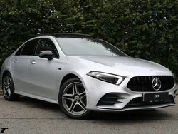 Silver Used 2021 Mercedes A250 AMG Line Premium Plus Sedan | £21,495 (Expensive)