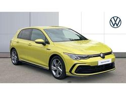 Yellow Used 2022 VW Golf VIII R-line Hatchback | £22,216 (Fair price)