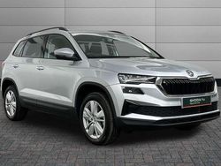 Brilliant silver metallic Used 2024 Skoda Karoq SE Drive SUV | £24,500 (Fair price)
