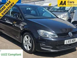 Black Used 2015 VW Golf VII Match Hatchback | £9,995 (Fair price)