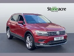 Red Used 2019 VW Tiguan SEL SUV | £23,495 (Good price)