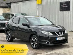 Black Used 2017 Nissan Qashqai N-Vision SUV | £12,600 (Fair price)