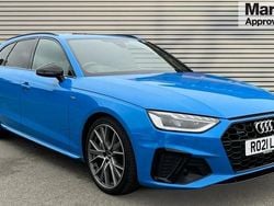 Blue Used 2021 Audi A4 Advanced Estate | £29,887 (Fair price)