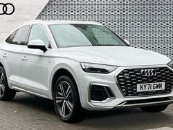 White Used 2021 Audi Q5 S-Line SUV | £31,479 (Fair price)