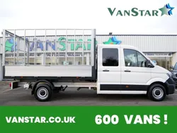White Used 2023 VW Crafter Startline Van | £31,489 (Expensive)