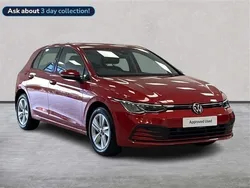 Red Used 2022 VW Golf VIII Life Hatchback | £17,322 (Good price)