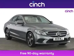 Grey Used 2019 Mercedes C220 Premium Plus Sedan | £15,699 (Fair price)