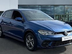 Reef blue Used 2025 VW Polo R-line Hatchback | £21,796 (Fair price)