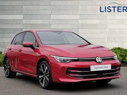 Kings red Used 2025 VW Golf VIII Style Hatchback | £28,490 (A bit pricey)