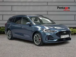 Blue Used 2023 Ford Focus ST-Line X Estate | £19,999 (Fair price)