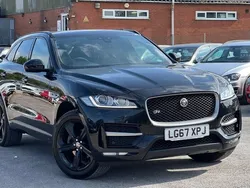 Black Used 2017 Jaguar F-Pace R-Sport SUV | £13,195 (Fair price)