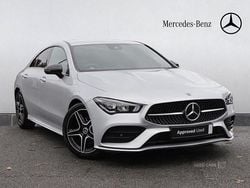 Silver Used 2023 Mercedes CLA180 Executive Sedan | £25,495 (Fair price)