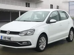 White Used 2015 VW Polo SE Hatchback | £7,390 (Fair price)