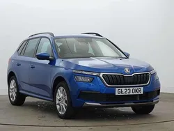 Race blue metallic Used 2023 Skoda Kamiq SE SUV | £15,500 (Fair price)