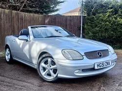 Silver Used 2001 Mercedes SLK200 Cabriolet | £3,795 (A bit pricey)