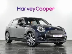 Blue/black Used 2021 Mini Cooper Clubman Exclusive Estate | £16,750 (Fair price)