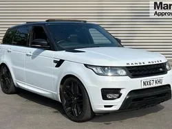 White Used 2018 Land Rover Range Rover Sport Autobiography Dynamic SUV | £29,451 (Fair price)