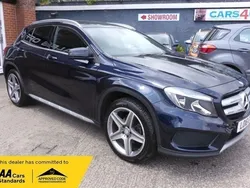 Blue Used 2016 Mercedes GLA200 AMG line SUV | £12,490 (Fair price)