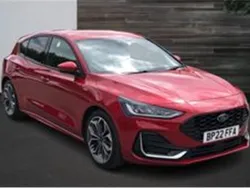 Red Used 2022 Ford Focus ST-Line Hatchback | £16,890 (Fair price)
