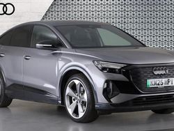 Grey Used 2025 Audi Q4 e-tron Black Edition SUV | £36,758 (Good price)