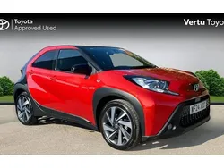 Red Used 2024 Toyota Aygo Hatchback | £13,568 (Fair price)
