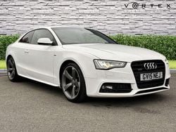 White Used 2015 Audi A5 Black Edition Coupe | £7,230 (Super price)