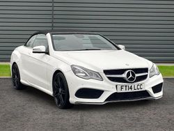 White Used 2014 Mercedes E350 AMG Cabriolet | £12,245 (Fair price)