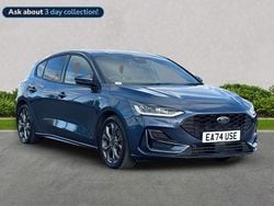 Blue Used 2025 Ford Focus ST-Line Hatchback | £21,221 (Fair price)