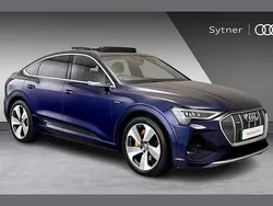Blue Used 2020 Audi e-tron Sportback S-Line SUV | £26,750 (Fair price)