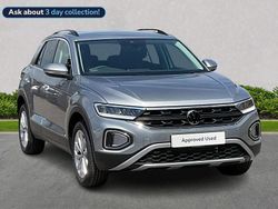 Silver Used 2025 VW T-Roc Match SUV | £23,714 (Fair price)