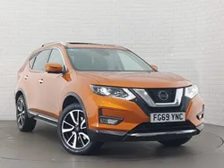 Orange Used 2019 Nissan X-Trail Tekna SUV | £20,498 (A bit pricey)