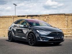Silver Used 2017 Tesla Model X SUV | £33,500 (Expensive)