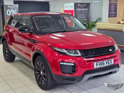 Red Used 2016 Land Rover Range Rover evoque SE Estate | £9,950 (Good price)