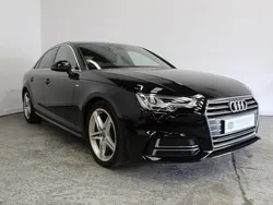 Black Used 2016 Audi A4 S-Line Sedan | £10,495 (Fair price)