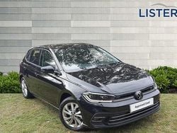 Deep black Used 2023 VW Polo Style Hatchback | £18,891 (Fair price)