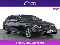 Black Used 2020 Mercedes E300 AMG line Estate | £23,999 (Good price)