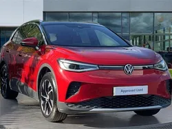 Red New 2024 VW ID.4 Pro SUV | £30,430 (Fair price)