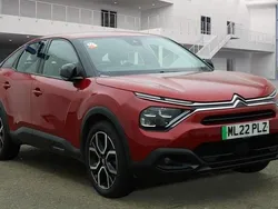 Red Used 2022 Citroën e-C4 Hatchback | £9,690