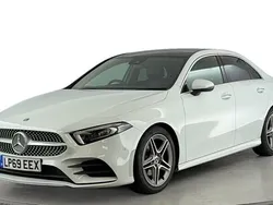 White Used 2019 Mercedes A180 AMG Line Premium Plus Sedan | £17,720 (A bit pricey)
