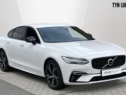 White Used 2022 Volvo S90 R-Design Sedan | £28,990 (Expensive)