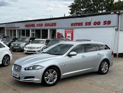 Silver Used 2014 Jaguar XF Luxury Sedan | £7,995 (Expensive)