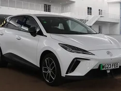 White Used 2023 MG MG4 EV Trophy Hatchback | £16,990 (Fair price)