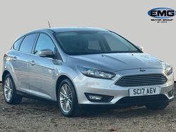 Silver Used 2017 Ford Focus Zetec Hatchback | £6,555 (Good price)