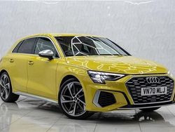Yellow Used 2020 Audi S3 Sportback Design Hatchback | £27,985