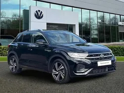 Black Used 2023 VW T-Roc R-line SUV | £24,991 (Fair price)