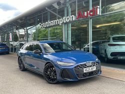 Blue Used 2025 Audi A6 Black Edition Estate | £49,990
