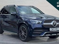 Blue Used 2022 Mercedes GLE400 AMG line SUV | £49,363 (Good price)