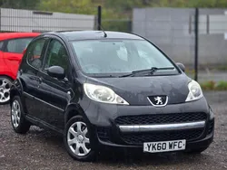 Black Used 2010 Peugeot 107 Hatchback | £1,495 (Good price)