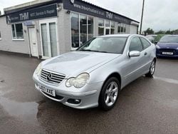 Silver Used 2007 Mercedes C180 SE Coupe | £1,995 (Fair price)